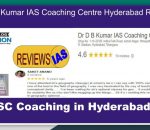 Dr. D.B. Kumar IAS Coaching Reviews