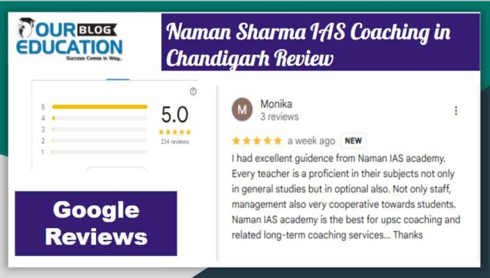 Naman Sharma IAS Academy Chandigarh Reviews