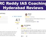 Rc Reddy IAS Coaching Hyderabad Review Ratings