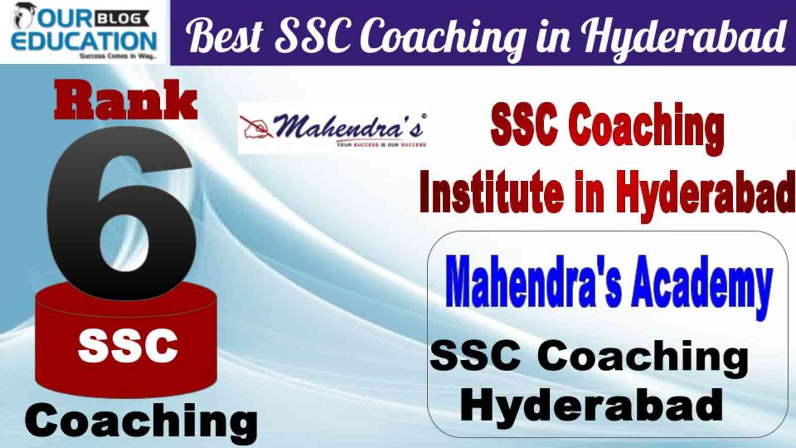 No.6 Best SSC Coaching in Hyderabad Mahendra's Institute