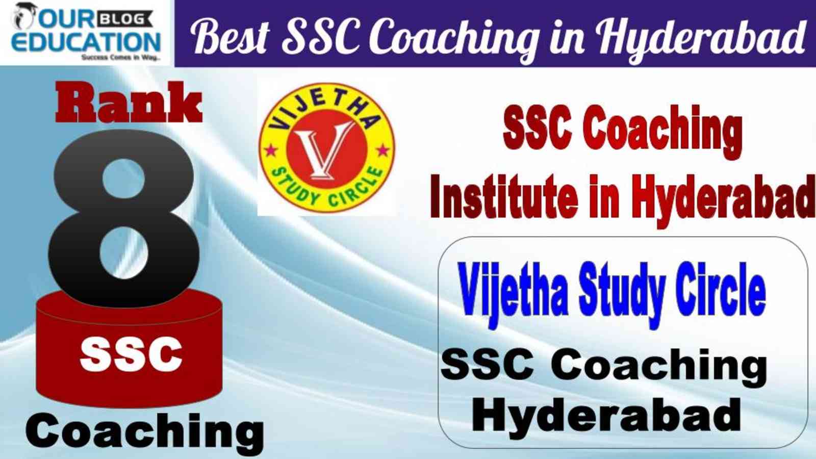 No.8 Best SSC Coaching in Hyderabad Vijetha Study Circle