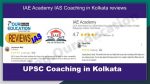 IAE Academy IAS Coaching in Kolkata