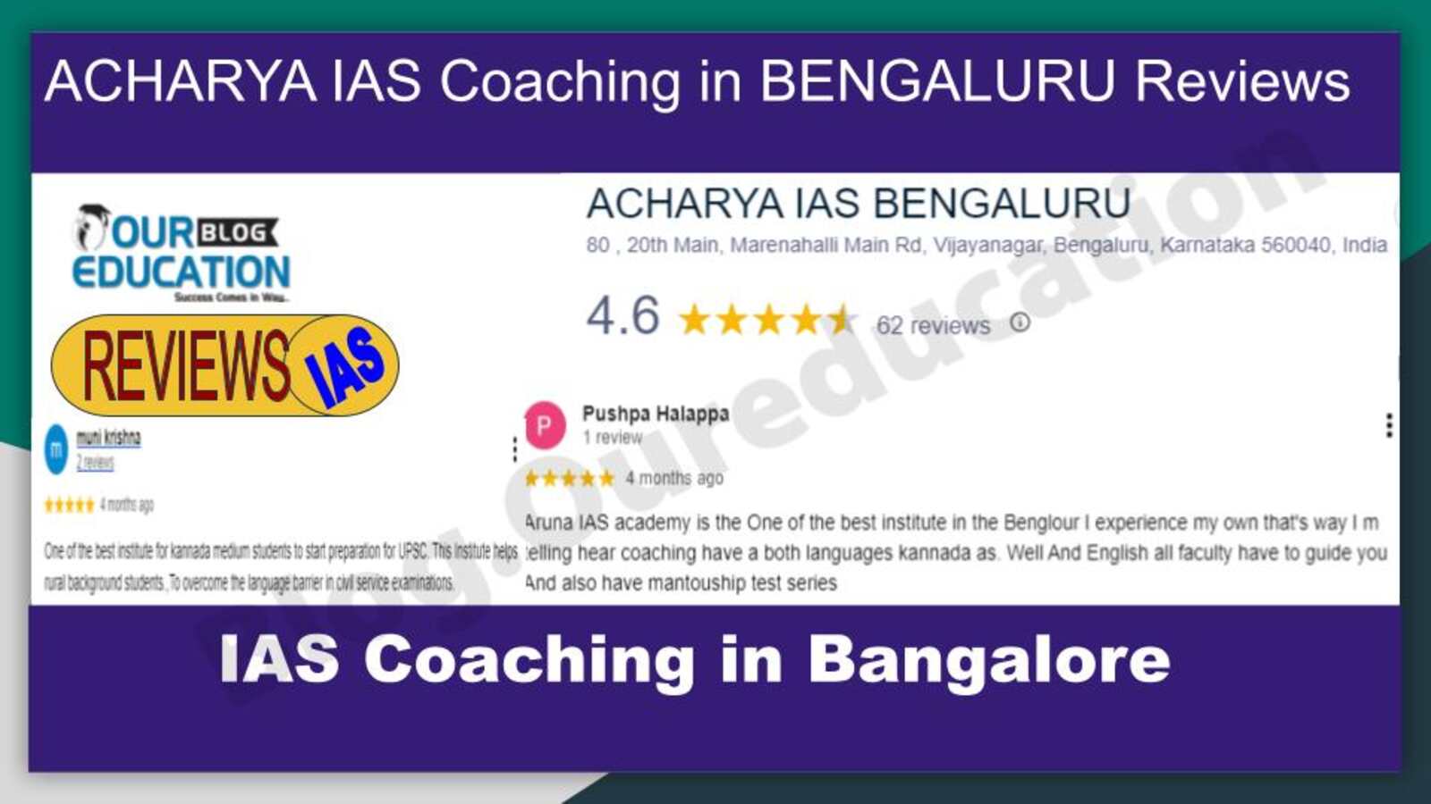IAS Coaching in BENGALURU 