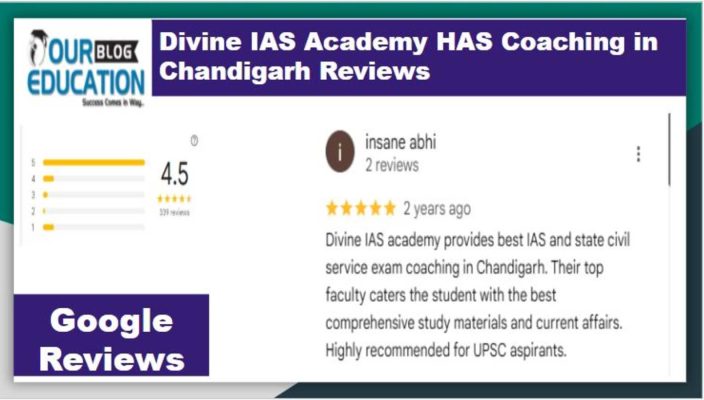 Divine IAS Academy HAS Chandigarh Reviews