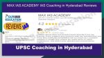 MAX IAS ACADEMY IAS Coaching in Hyderabad
