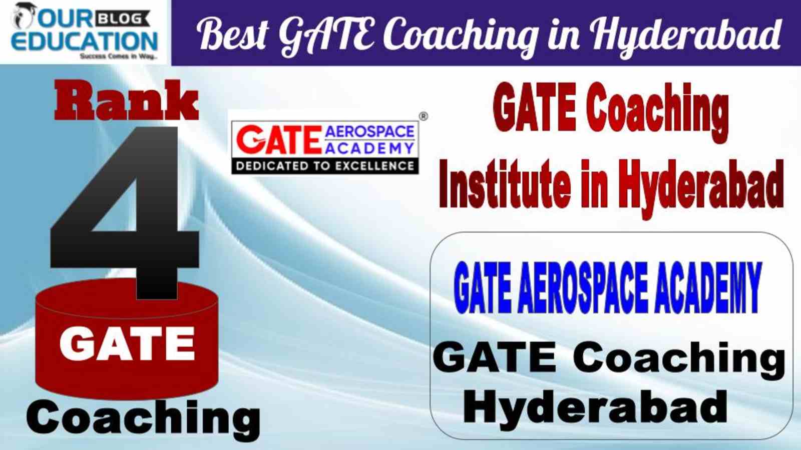 No.4 Gate Coaching in Hyderabad GATE AEROSPACE ACADEMY