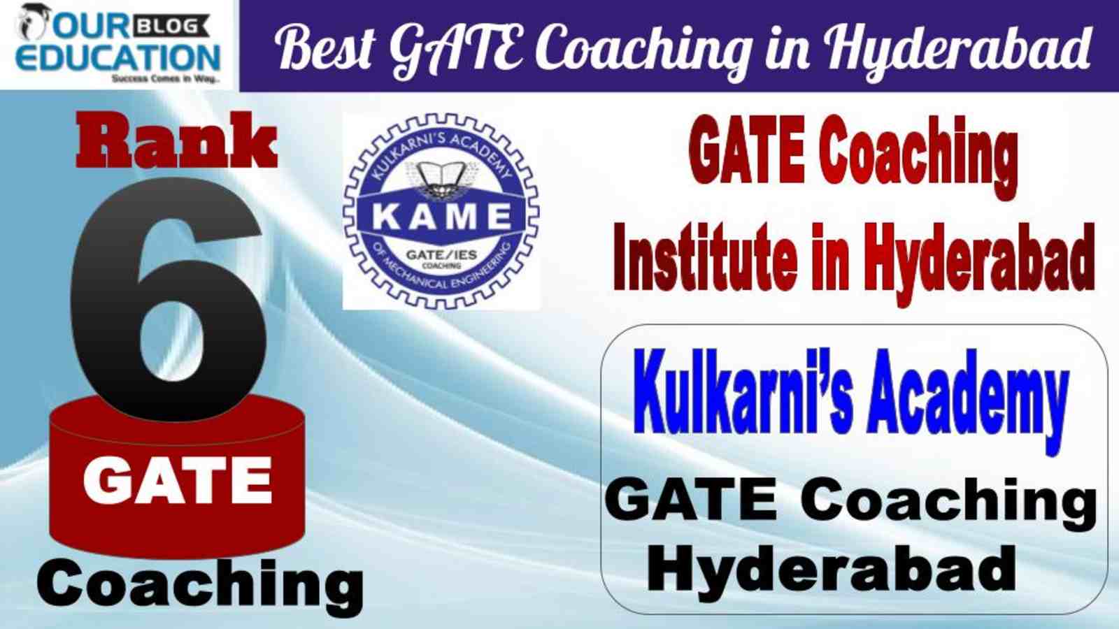 No.6 Gate Coaching in Hyderabad Kulkarni’s Academy
