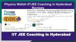 Physics Wallah IITJEE Coaching in Hyderabad