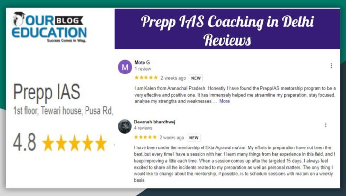 Prepp IAS Coaching Institute in Delhi Reviews