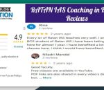 RATAN IAS Coaching in Kolkata Reviews