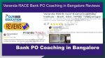 Veranda RACE Bank PO Coaching in Bangalore