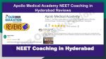 Apollo Medical Academy NEET Coaching in Hyderabad