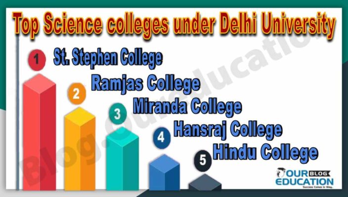 Best Science colleges under Delhi University