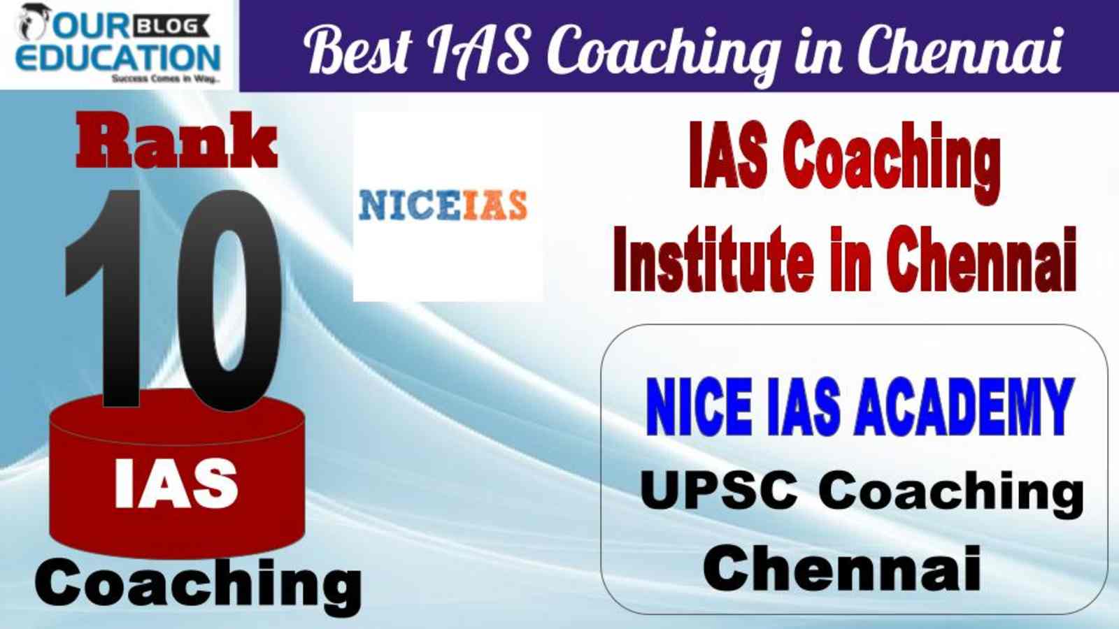 No.10 Best IAS Coaching in Chennai Nice IAS ACADEMY
