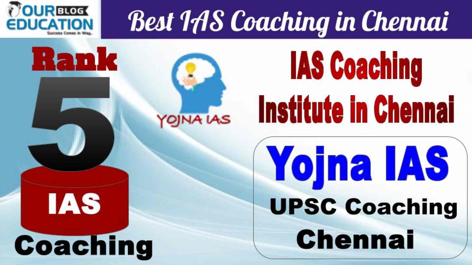 No.5 Best IAS Coaching in Chennai Yojna IAS
