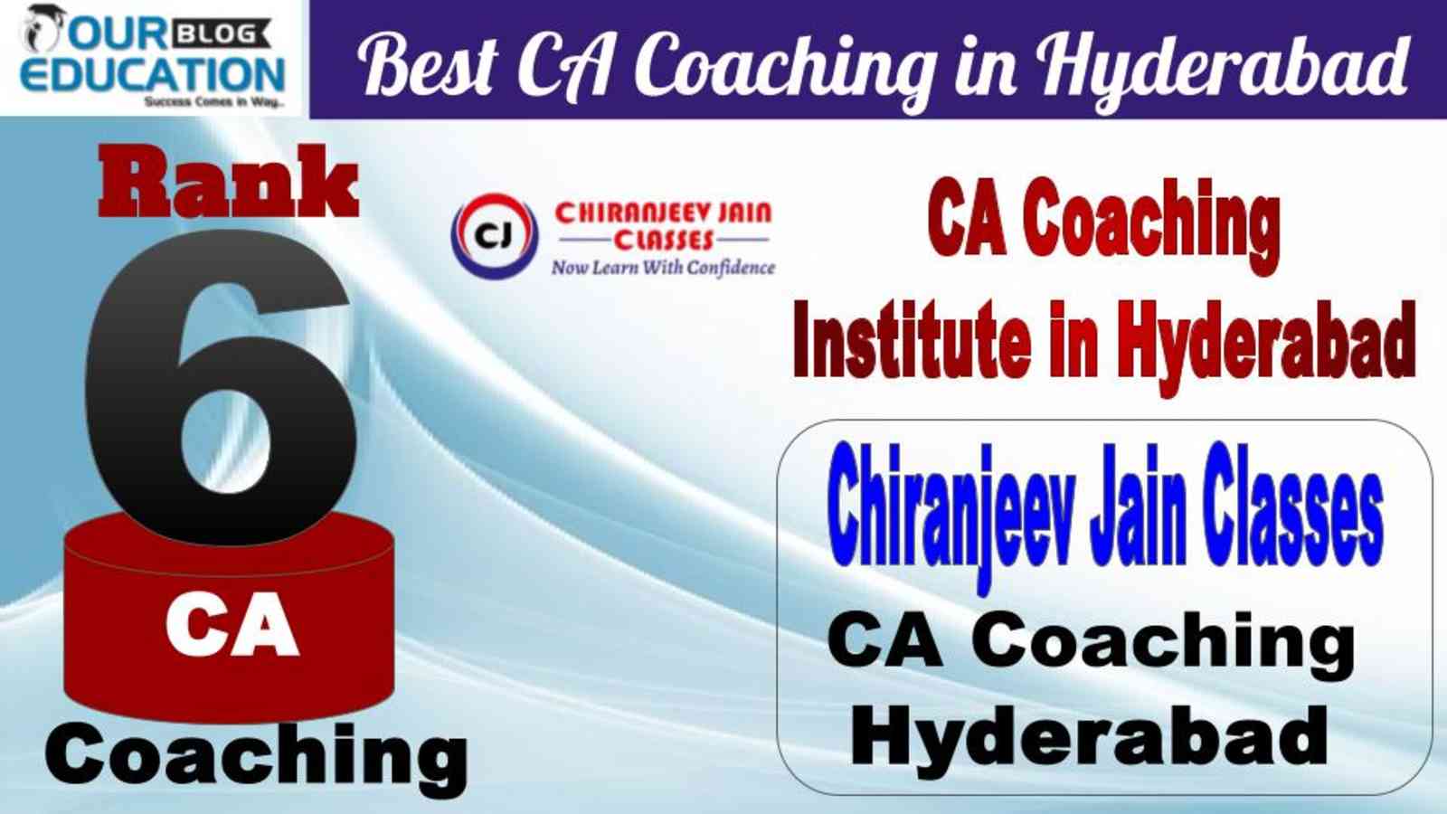 No.6 Best CA Coaching in Hyderabad Chiranjeev Jain Classes