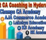 best CA coaching institutes in Hyderabad ranking