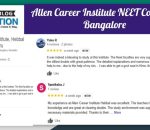 Allen Career Institute NEET Coaching Bangalore