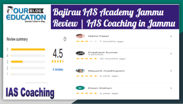 Bajirau IAS Academy Jammu IAS Coaching in Jammu Review