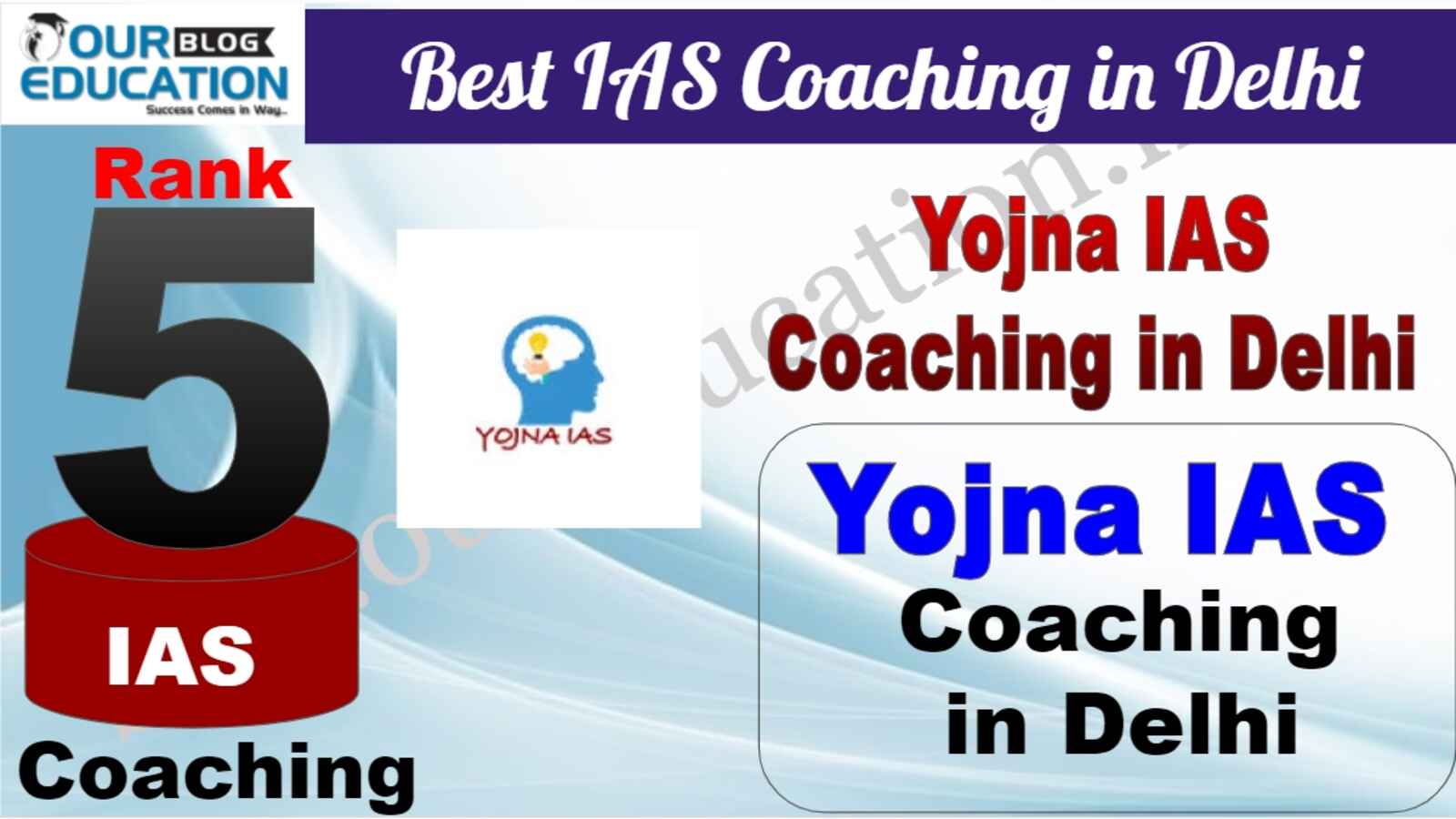 Best IAS Coaching in Delhi No.5 Yojna IAS