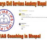Dronacharya Civil service Academy Bhopal reviews