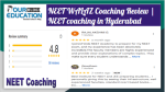 NEET WALAZ Coaching Review