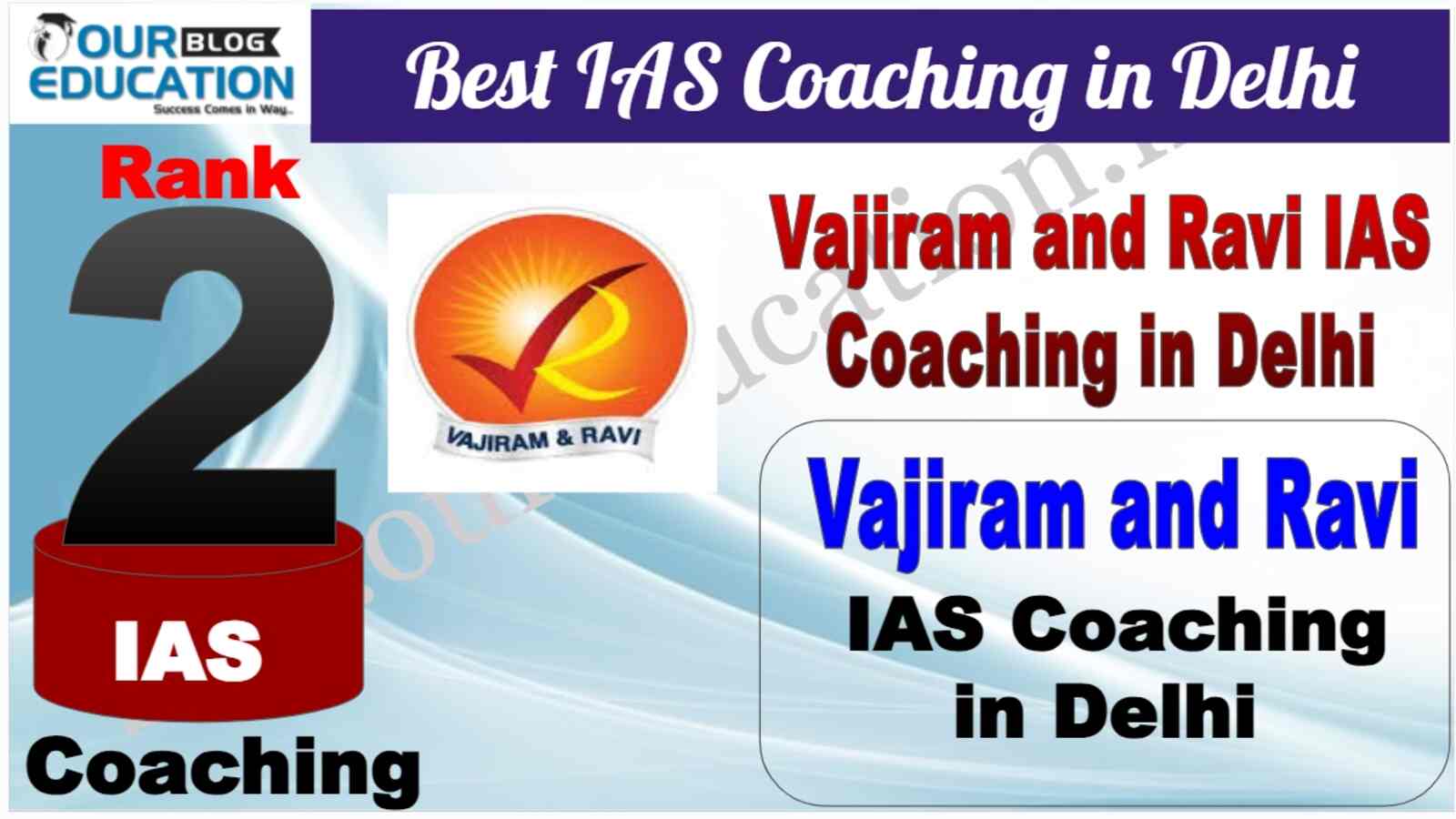 Rank 2 Best UPSC Coaching in Delhi