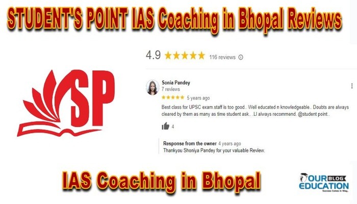 Student's Point IAS Coaching in Bhopal reviews
