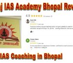 Swaraj IAS Academy Bhopal Reviews