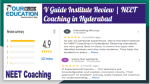 V Guide Institute NEET Review in Hyderabad