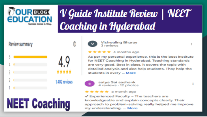 V Guide Institute NEET Review in Hyderabad