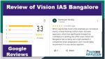Vision IAS coaching reviews bangalore