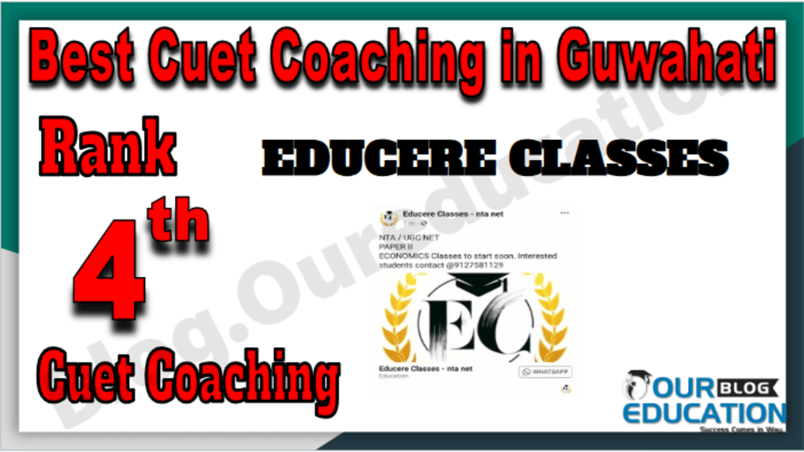 Best Cuet Coaching in Guwahati
