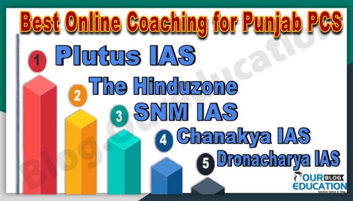 Top Online Coaching for Punjab PCS