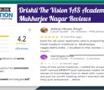 Drishti The Vision IAS Academy in Mukherjee Nagar