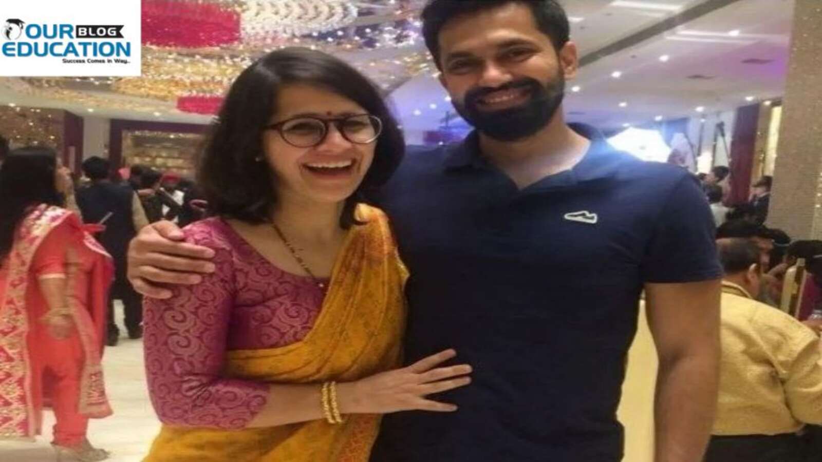 Kajal Jawla and her husband