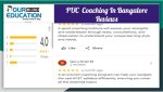PUC Academy Bangalore reviews