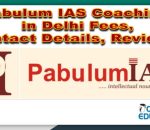 Pabulum IAS Coaching Institute in Delhi Fees, Contact Details, Reviews