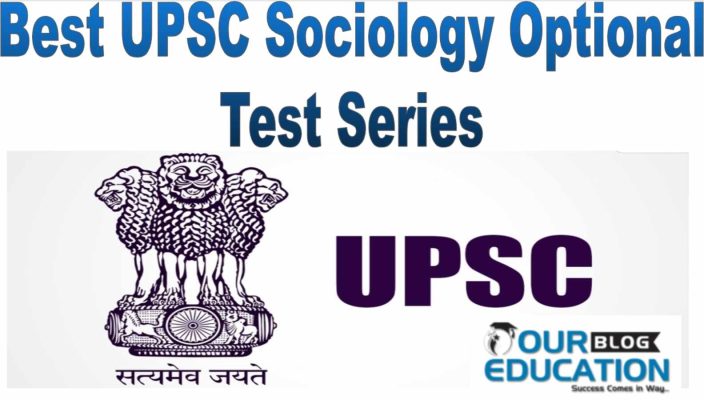best upsc sociology optional test series