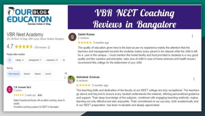 VBR NEET Coaching in Bangalore