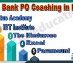Best Bank PO Coaching Institute in Delhi