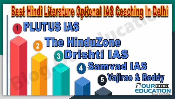 Best Hindi Literature Optional IAS Coaching In Delhi