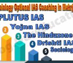 Best Sociology Optional UPSC Coaching in Mukherjee Nagar