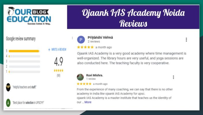Ojaank IAS Academy Noida Reviews