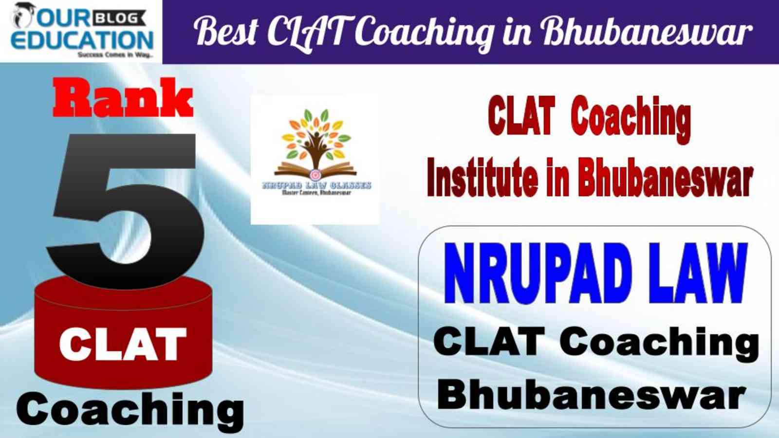 No.5 Best CLAT Coaching in Bhubaneswar NRUPAD LAW CLASSES