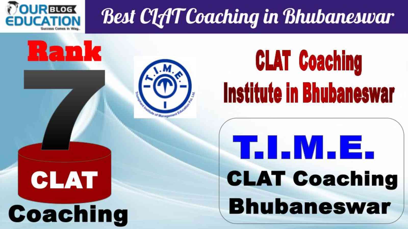 No.7 Best CLAT Coaching in Bhubaneswar T.I.M.E.