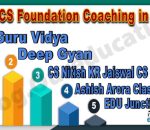Top CS Foundation Coaching Institute in Delhi