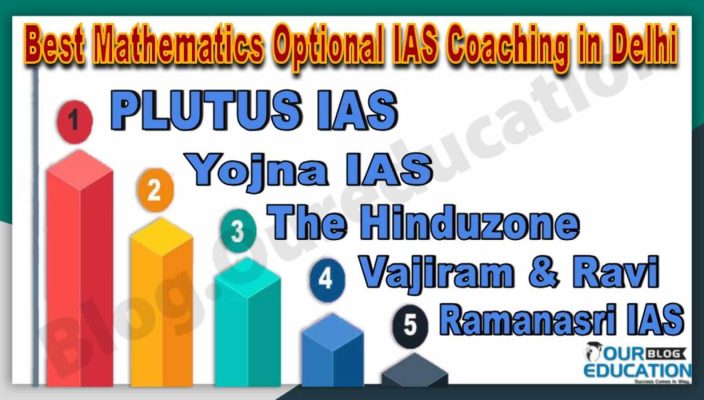 Top Mathematics Optional IAS Coaching in Delhi