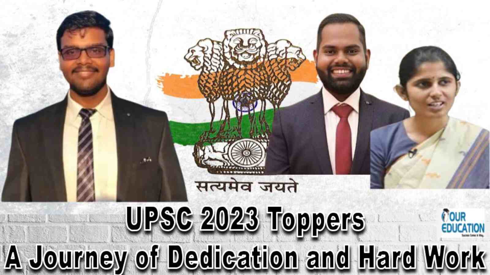 UPSC toppers journey of dedication and hard work — preparation insights