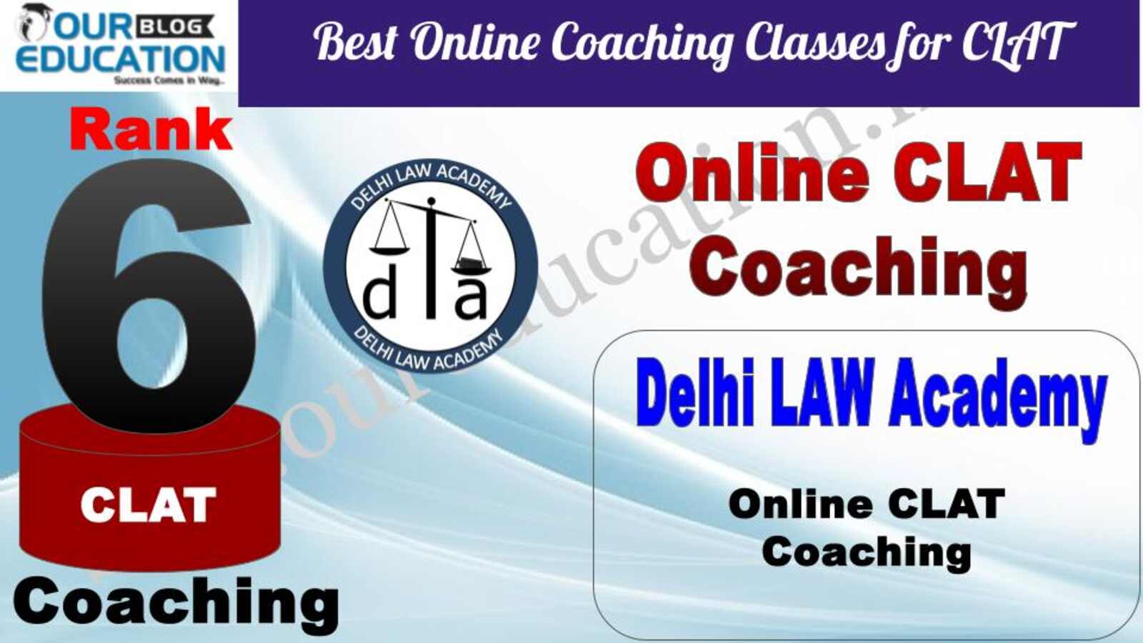 Delhi Law Academy Online CLAT Coaching